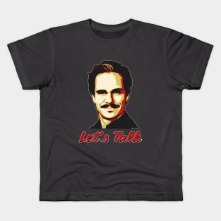 Better Call Saul, "Let's Talk," Lalo Salamanca (red version) Kids T-Shirt